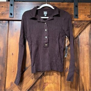 New Worthington brown sweater
